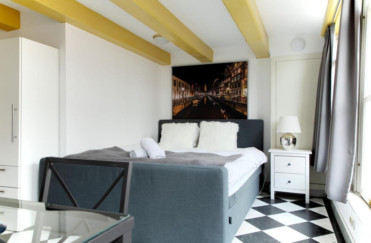 Modern Canal House Loft - City Center Amsterdam Eksteriør bilde