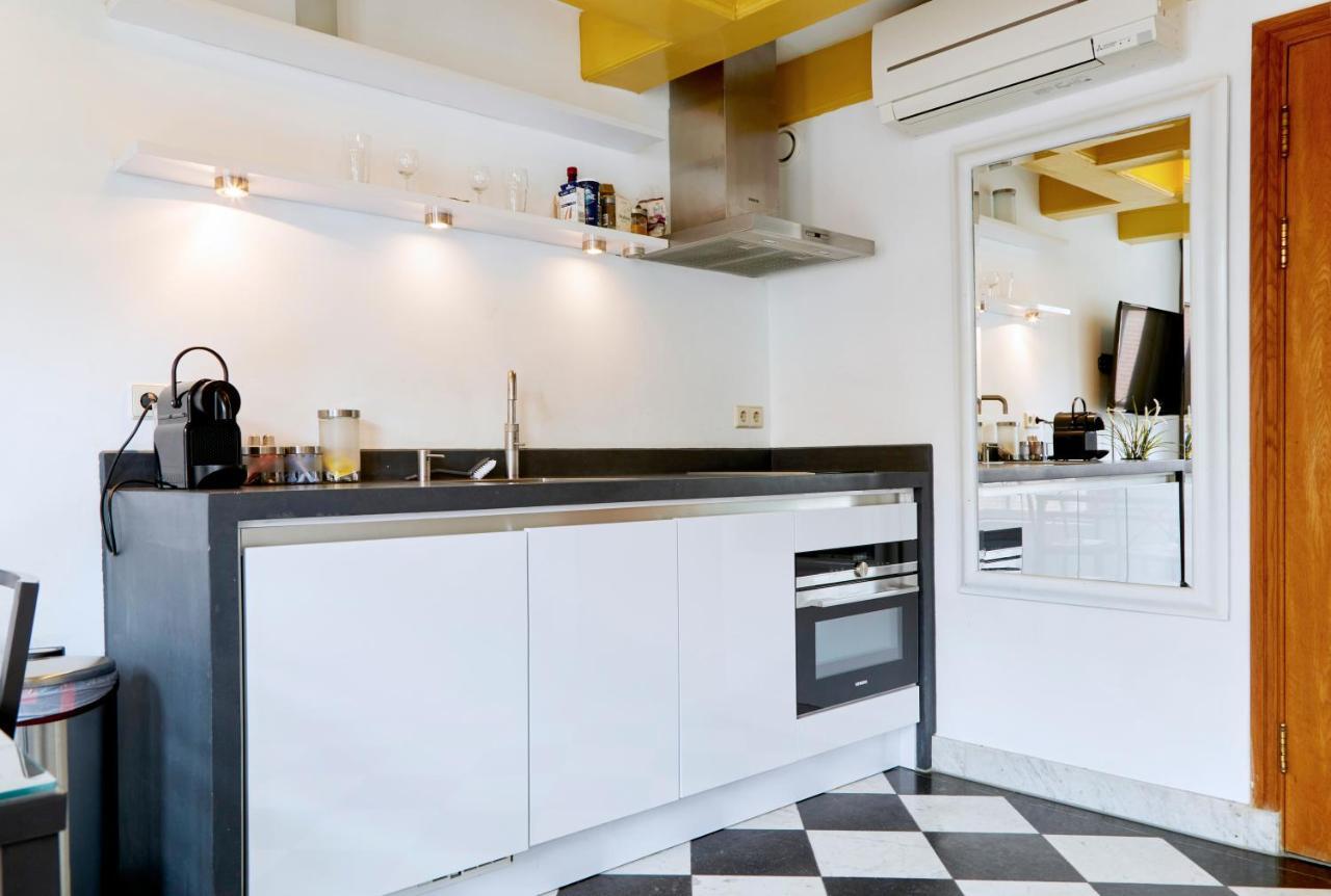 Modern Canal House Loft - City Center Amsterdam Eksteriør bilde